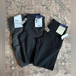 *Set of 3* Tna Black and Gray Leggings